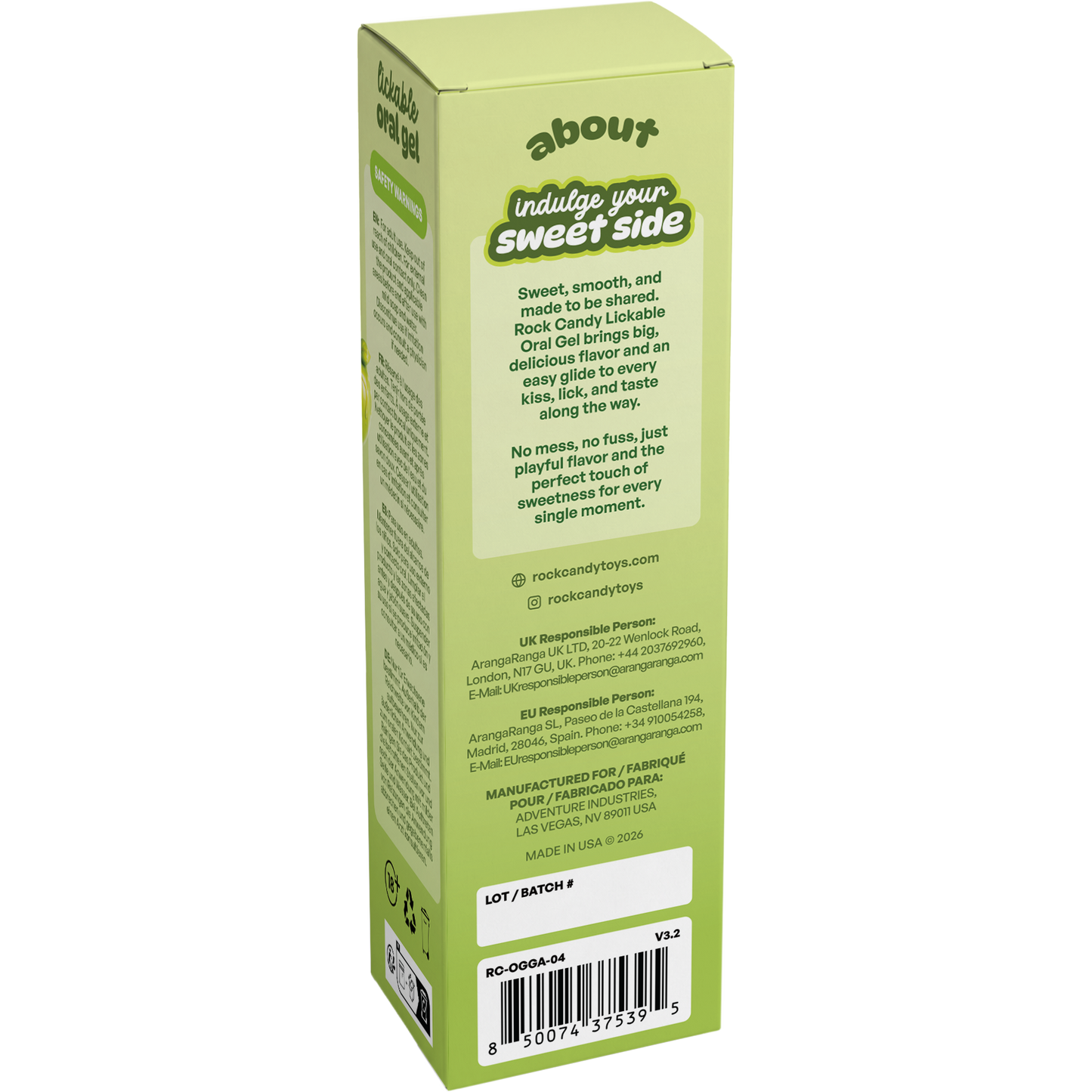Lickables Lickable Oral Gel - Green Apple 4oz
