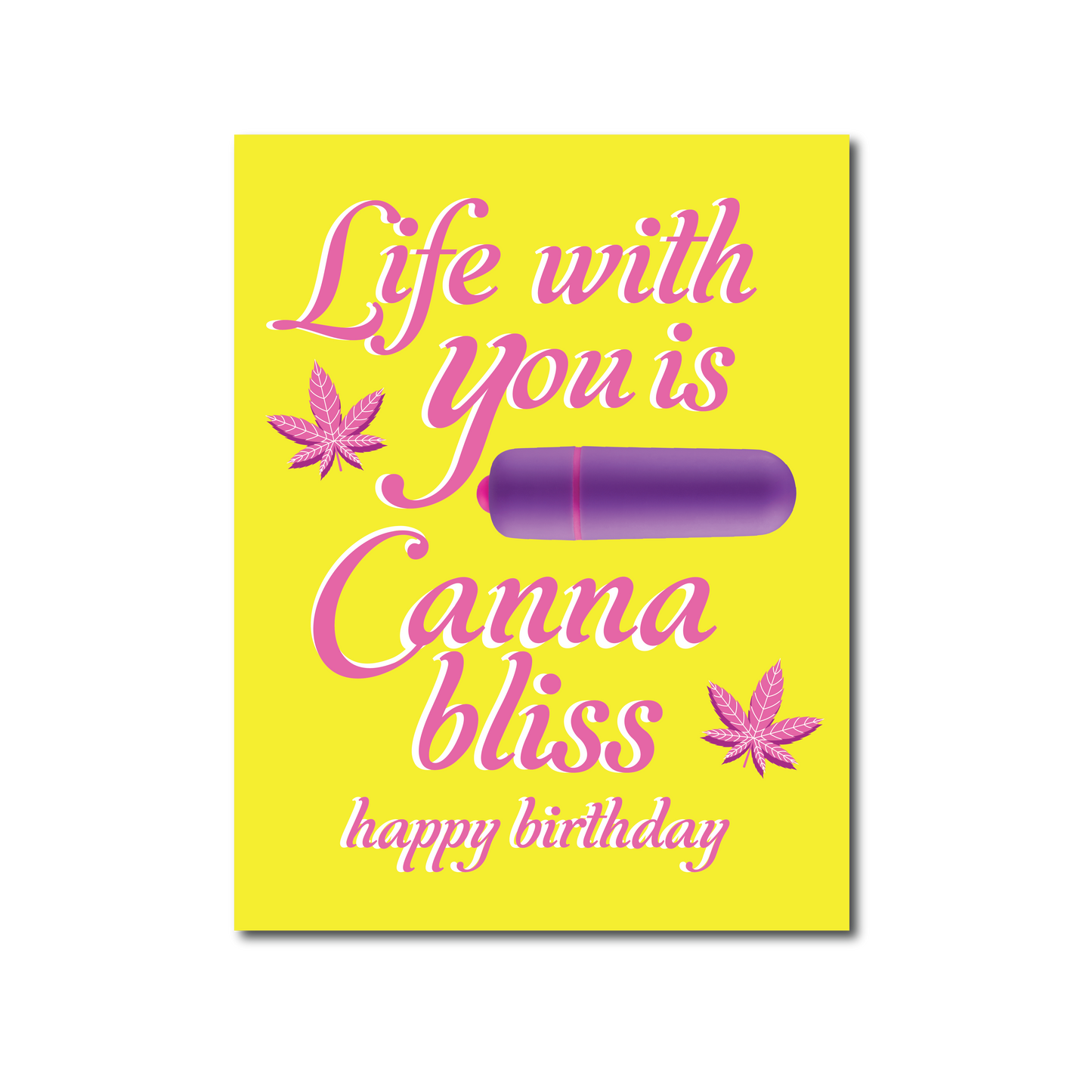 Cannabliss - NaughtyVibes Greeting Card