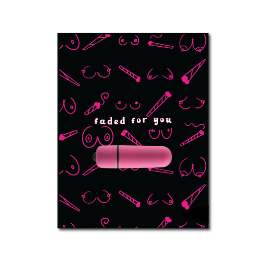 Faded For You - NaughtyVibes Greeting Card