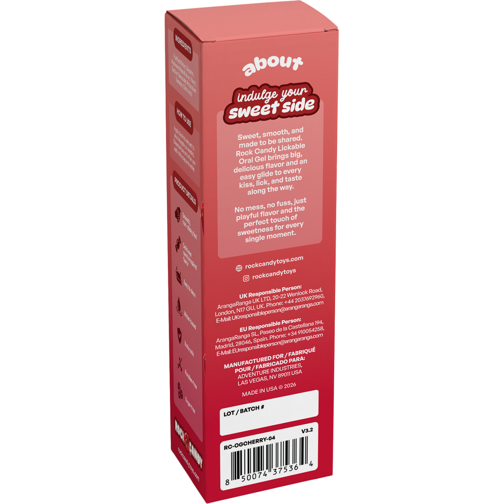 Lickables Lickable Oral Gel - Cherry 4oz