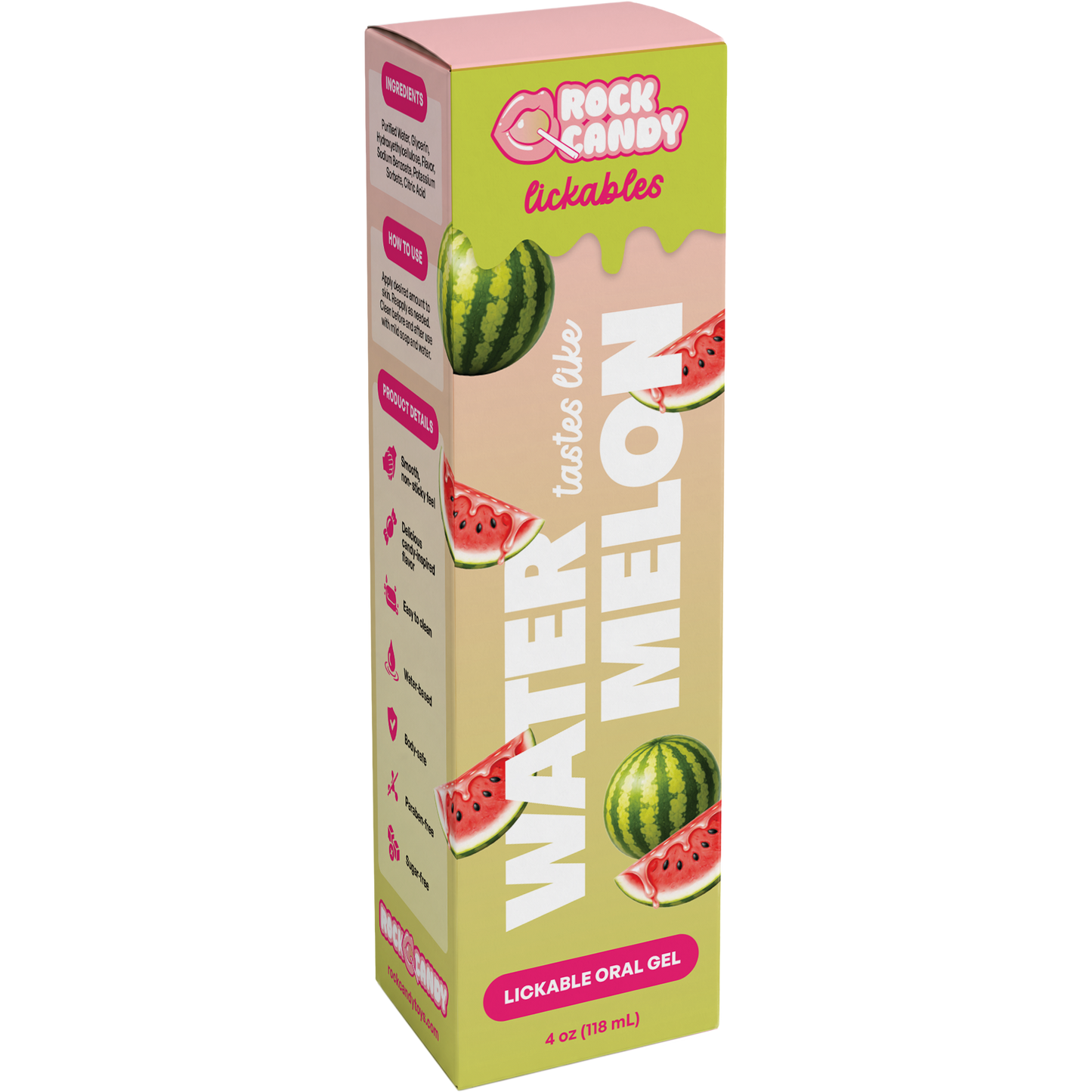 Lickables Lickable Oral Gel - Watermelon 4oz