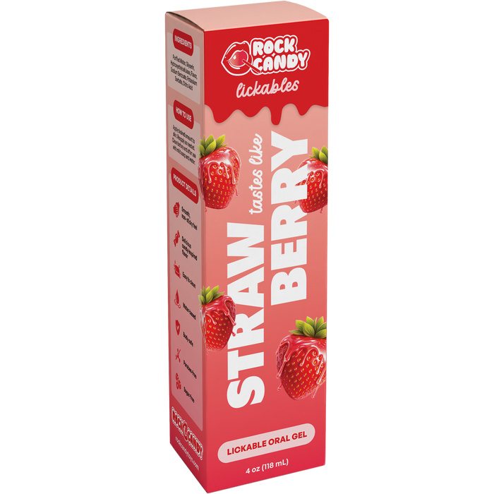 Lickables Lickable Oral Gel - Strawverry 4oz