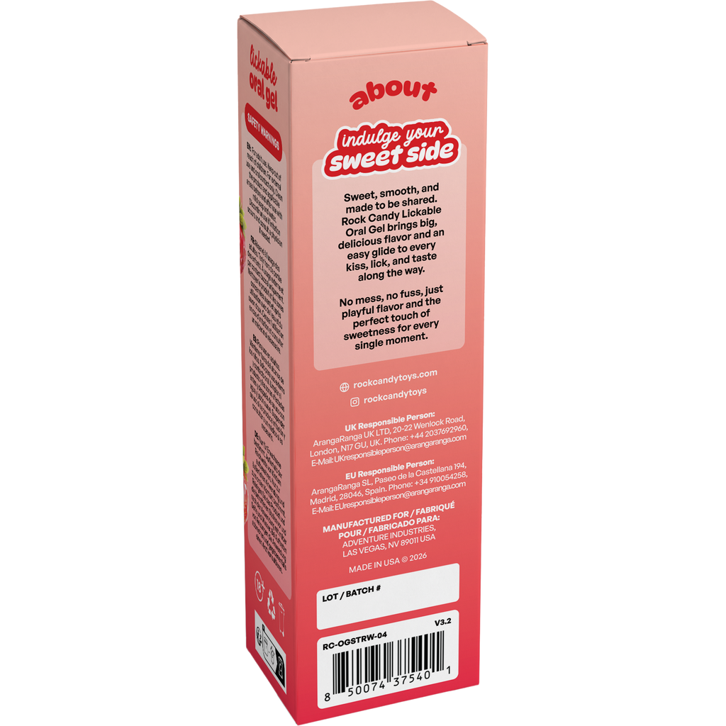 Lickables Lickable Oral Gel - Strawverry 4oz