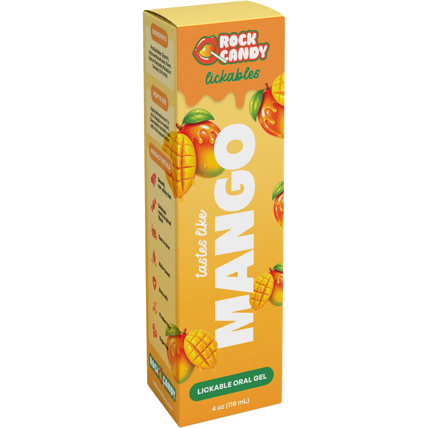 Lickables Lickable Oral Gel - Mango 4oz