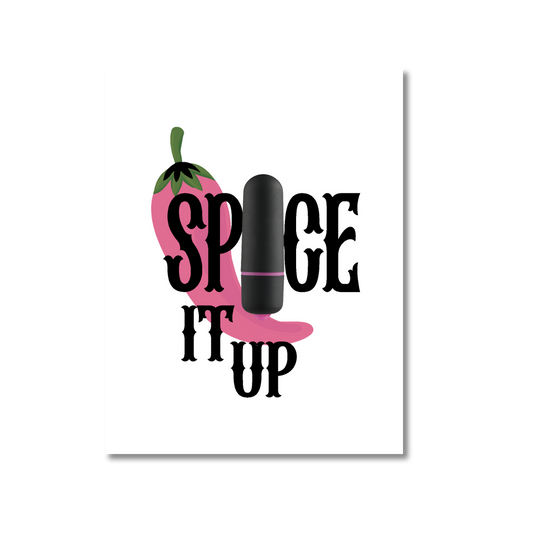 Spice It Up - NaughtyVibes Greeting Card