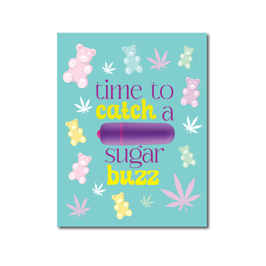 Sugar Buzz - NaughtyVibes Greeting Card