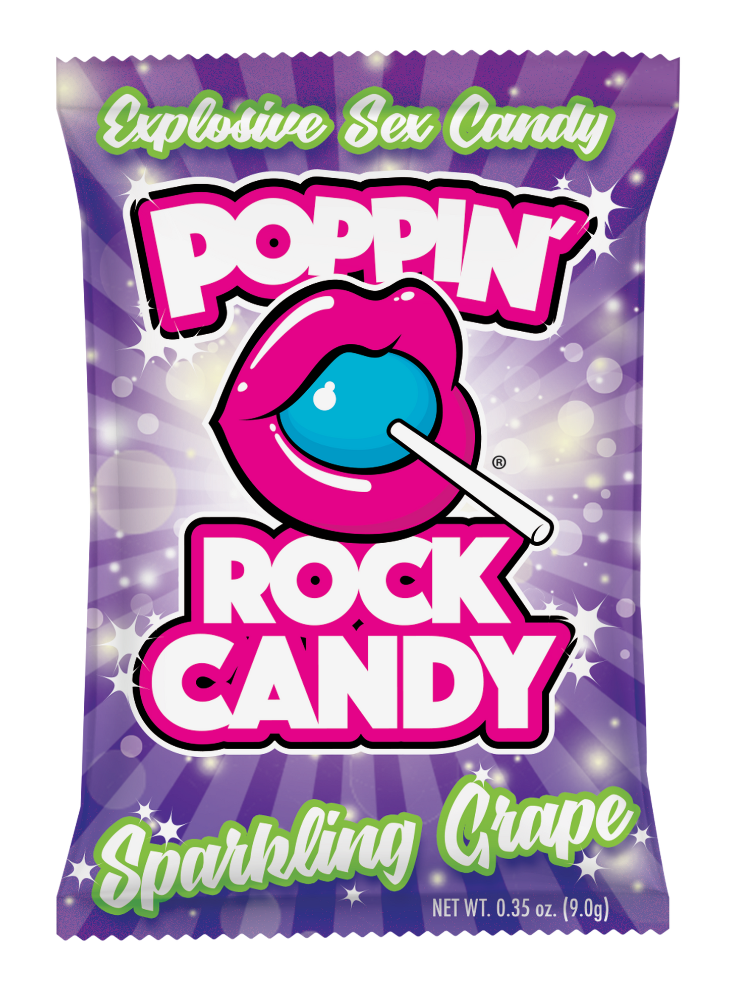 Poppin' Rock Candy - Sparkling Grape - 12pk