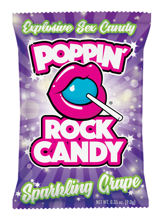 Poppin' Rock Candy - Sparkling Grape - 12pk